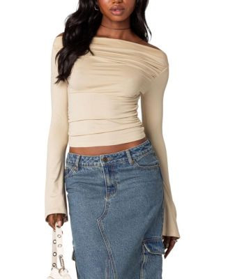 Edikted Dana Gathered Top  | Bloomingdale's Women | Bloomingdale's (US)