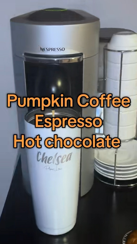 Pumpkin spice and everything nice!🍂 
My little Nespresso moment before the workday begins.

Fueling up with Nespresso pumpkin coffee with a shot of espresso + pumpkin hot chocolate. Topped with the most divine pumpkin cold foam. ✨

#LTKGiftGuide #LTKmorningroutine #LTKCyberWeek