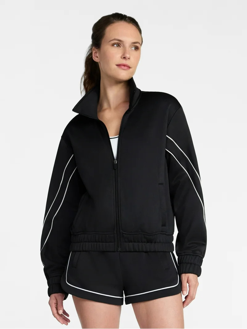 Avia Women's Midweight Track Jacket, Sizes XS-XXXL | Walmart (US)