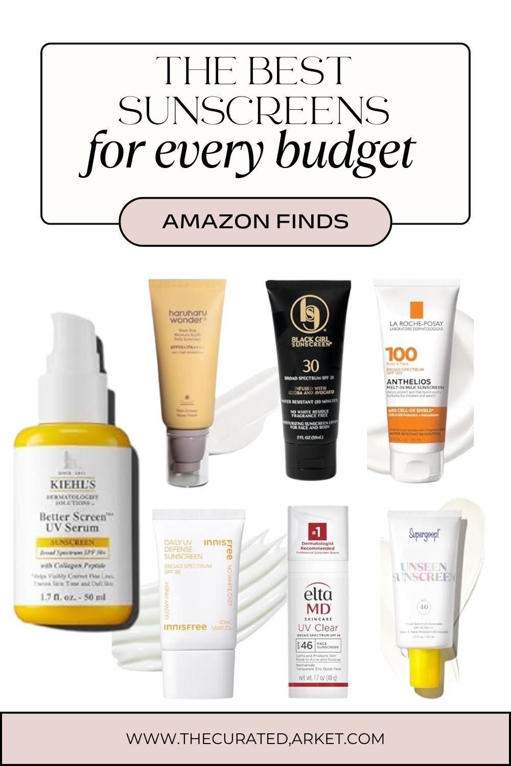 Sunsrceen isn't optional its and Essential!

A gentle reminder: sunscreen is more than a beauty step, it's a daily non negotiable.
Helps prevent hyperpigmentation
Shields against premature aging
!
Protects from painful burns + serious skin conditions These are the best at every price point you have no excuse to not wear suncreen every morning. We found the top selling with the best reviews for EVERY Budget!

#SunscreenEveryDay
#HyperpigmentationPrevention #GlowingSkinTips #MelaninCare #SkincareBasics

#LTKFindsUnder50 #LTKBeauty #LTKOver40