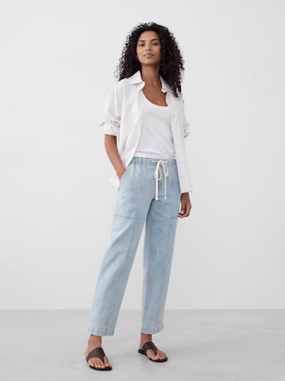 Mid-Rise Tapered Jean | Banana Republic Factory