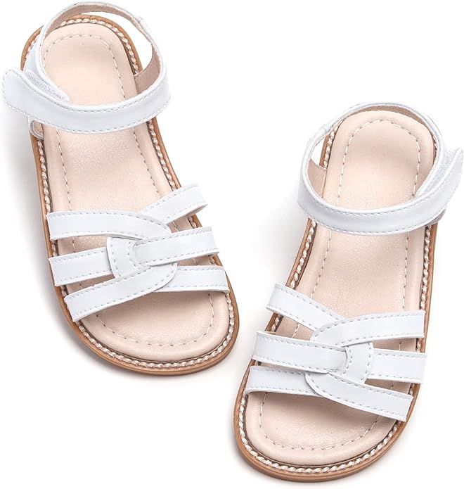 GINFIVE Toddler Girls Sandals Little Girls Kids Summer Shoes Toddler Sandals | Amazon (US)