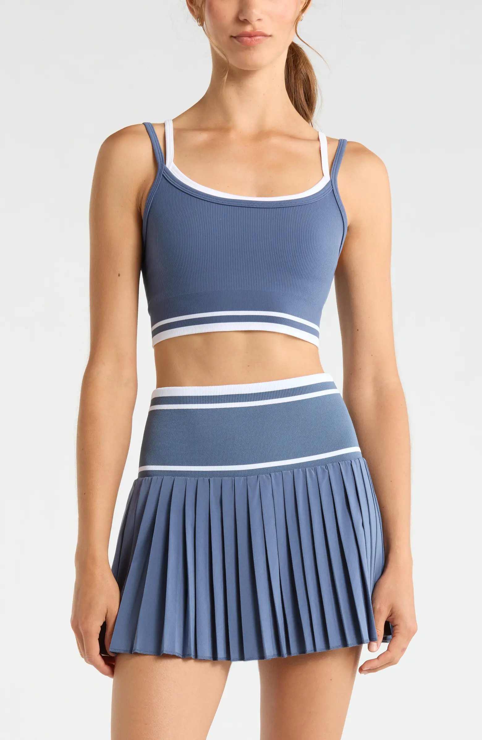 Zella Double Layer Seamless Sports Bra | Nordstrom | Nordstrom