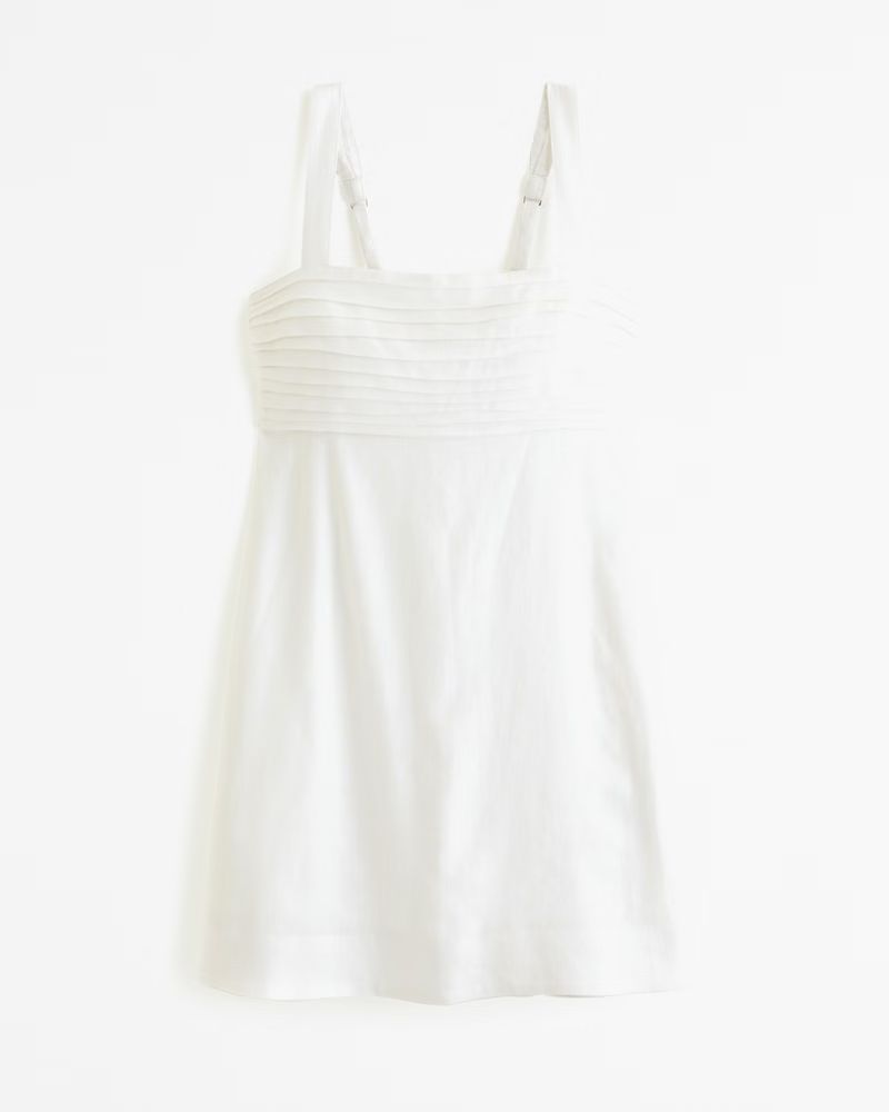 Women's Emerson Linen-Blend Skort | Women's Dresses & Jumpsuits | Abercrombie.com | Abercrombie & Fitch (UK)