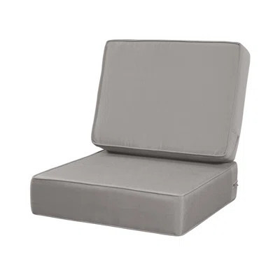 Outdoor Seat Cushion Set, Waterproof & Fade Resistant Patio Chair Cushions, Outdoors Cushion For Patio Furniture, 24 X 24 X 6 Inch, Outdoor Couch Cush | Wayfair North America