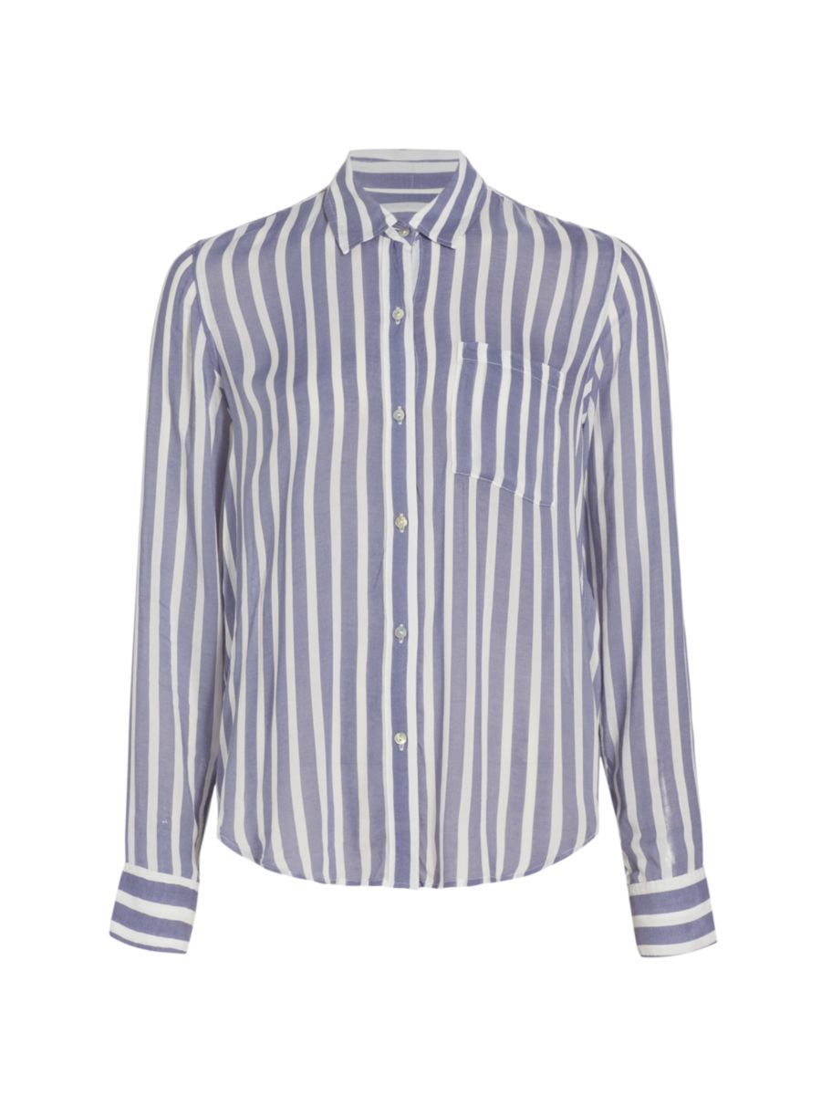 Josephine Button-Front Shirt | Saks Fifth Avenue