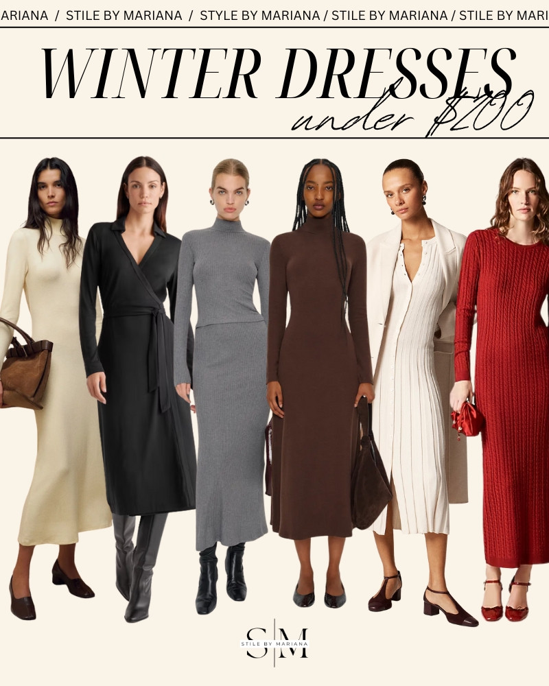 Winter dresses under $200

#LTKSeasonal #LTKOver40