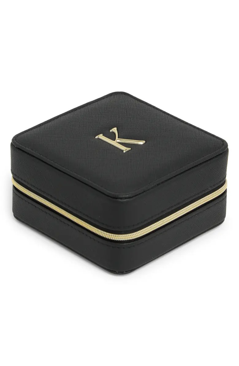 Initial Square Zip Travel Case | Nordstrom