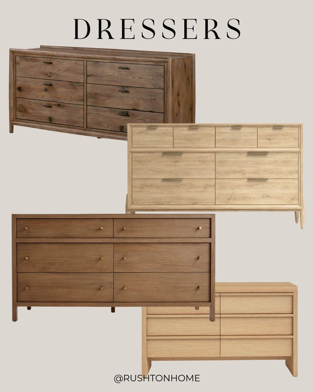These dressers are high quality & gorgeous! Perfect for your bedroom re-do coming in 2025. 

 #LTKHome