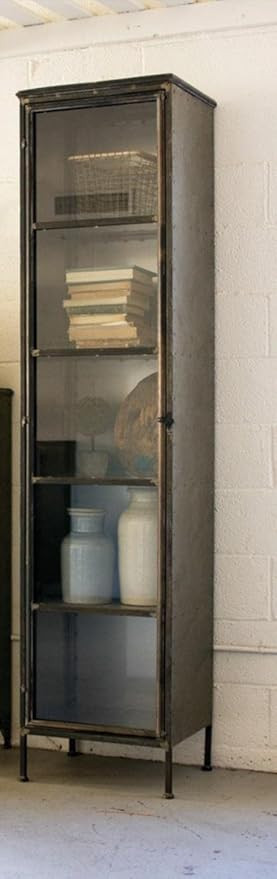 Kalalou CLL1278 Transitional Cabinet in Bronze/Dark Finish, 20.47 inches | Amazon (US)