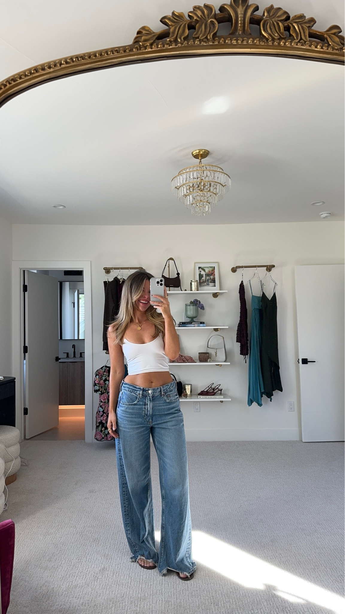 Content closet decor closet organization home decorating white crop tank with low rise jean

Wearing my usual small/2

#LTKHome #LTKStyleTip #LTKFamily