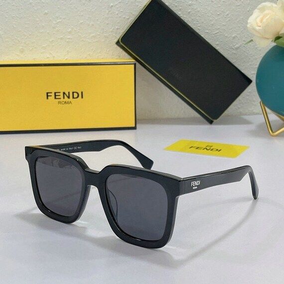 Fendi Black & Grey 54 Mm Women's Sunglasses | Etsy | Etsy (US)