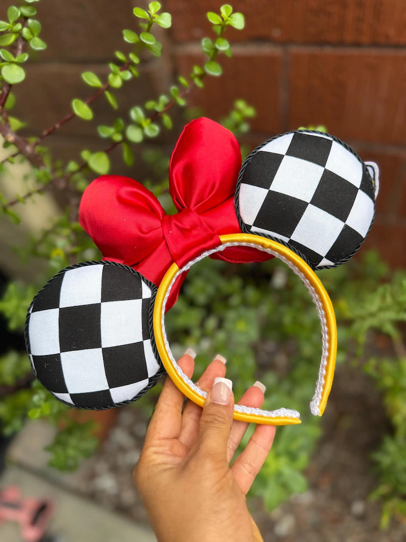 Mcqueen Minnie Ears - Etsy | Etsy (Global)