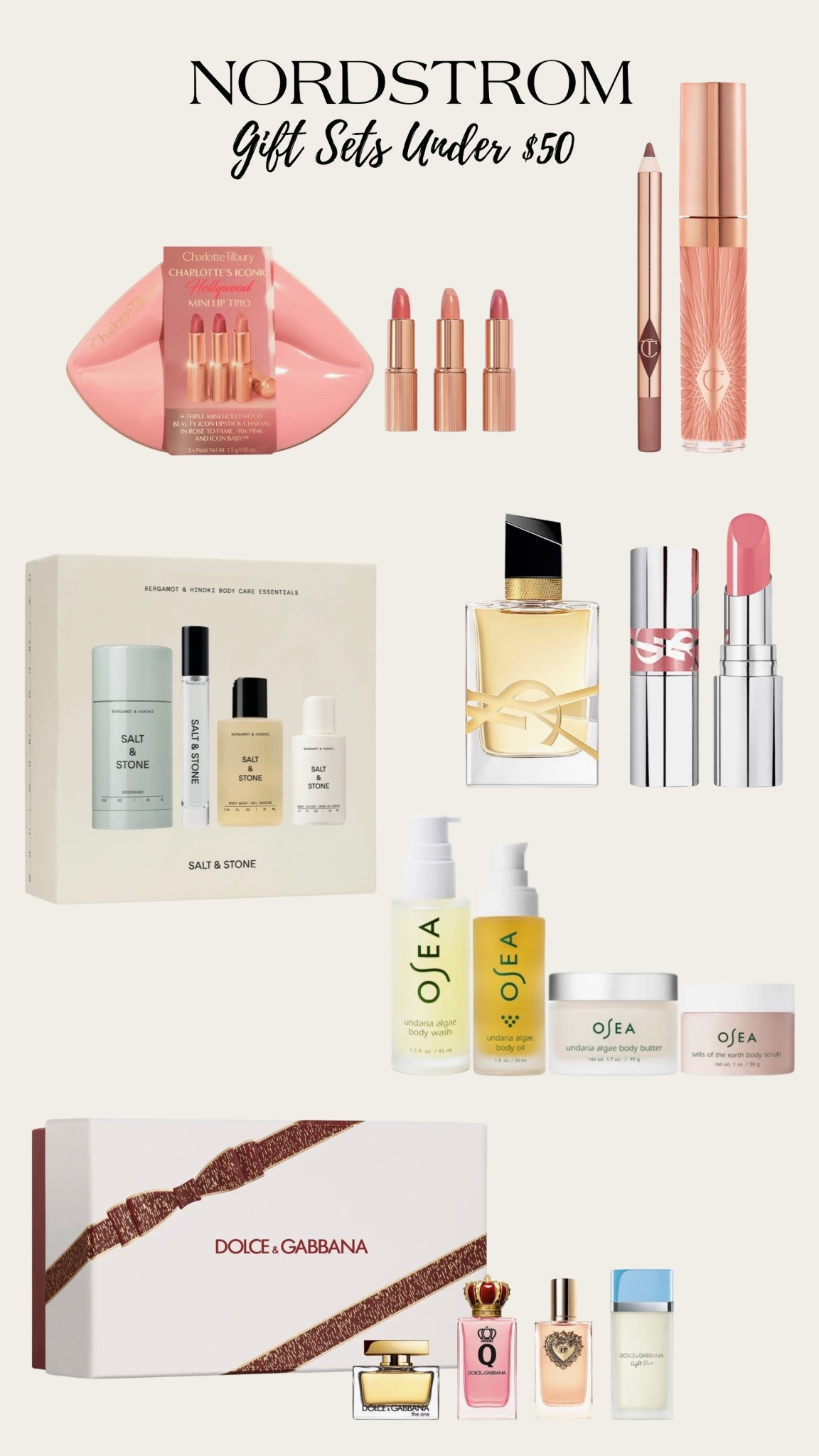 Nordstrom makes shopping for the holidays so easy with these adorable gift sets! All of these are under $50 🫶🏻

Beauty gift set - Gifts for the gals - Trendy gift finds - Black friday - Makeup - Skincare - Gift sets 

#LTKCyberWeek #LTKBeauty #LTKGiftGuide