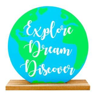 Explore, Dream, Discover Tabletop Sign | Michaels Stores