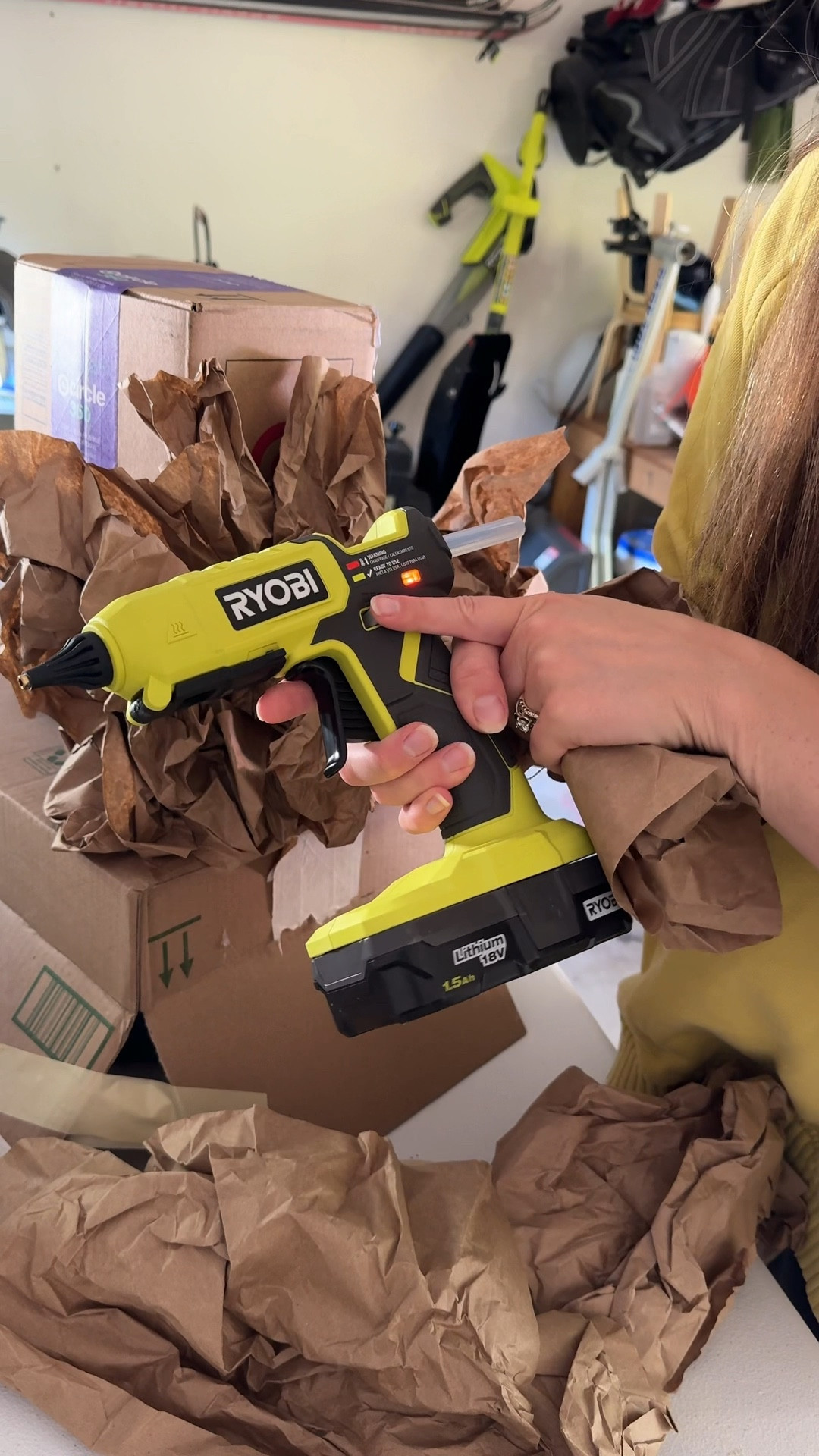 Can’t control my excitement for a CORDLESS dual temp hot glue gun 🤩 #crafter #tools #ryobi

#LTKGiftGuide #LTKHome #LTKSaleAlert