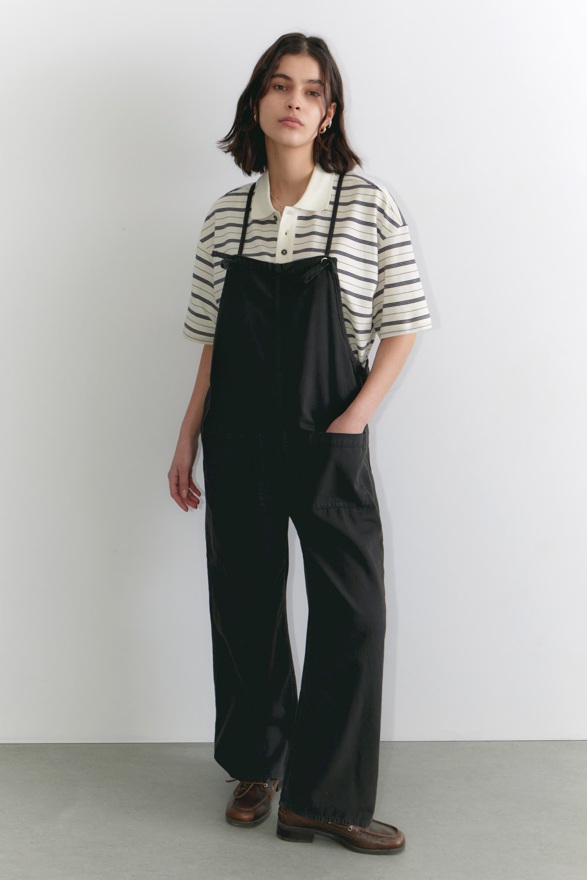 Tie Denim Dungarees | Weekday