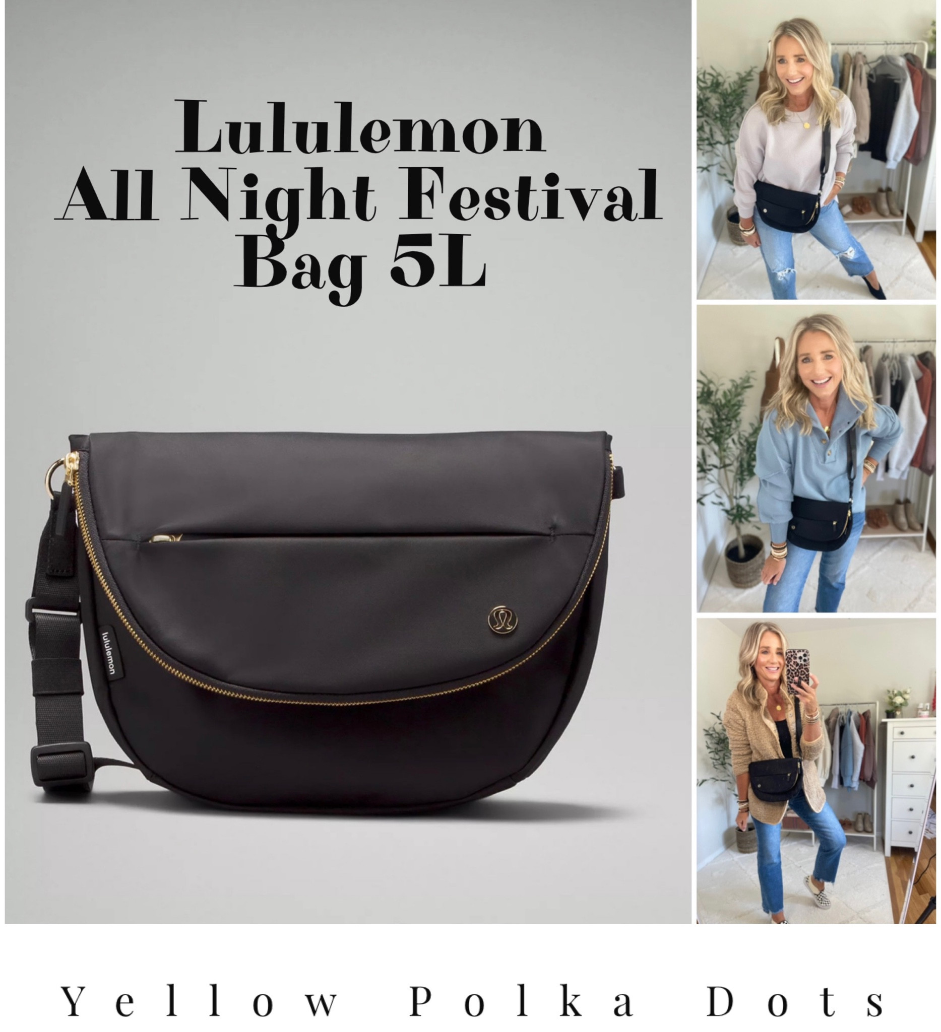What's in my Bag - Lululemon All Night Festival Bag! What Fits
