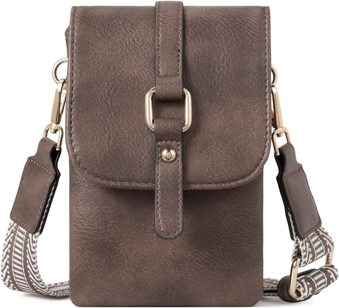 CLUCI Small Crossbody Bags for Women Leather Cell Phone Shoulder Purses | Amazon (US)