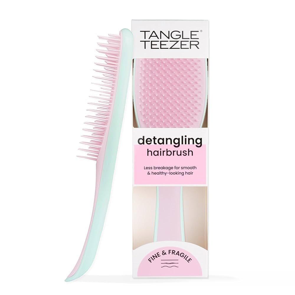 Tangle Teezer Fine & Fragile Ultimate Detangler Brush, Dry & Wet Hair Brush to Detangle & Reduce ... | Amazon (US)