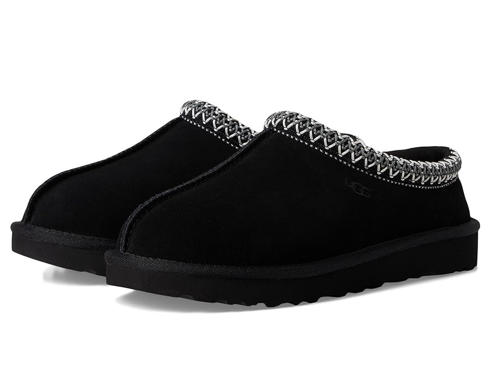 UGG Tasman II Women's Slippers Black : 10 B - Medium, Suede | Zappos