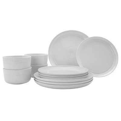 Staub Ceramic Dinnerware 12-pc Set - White | Target