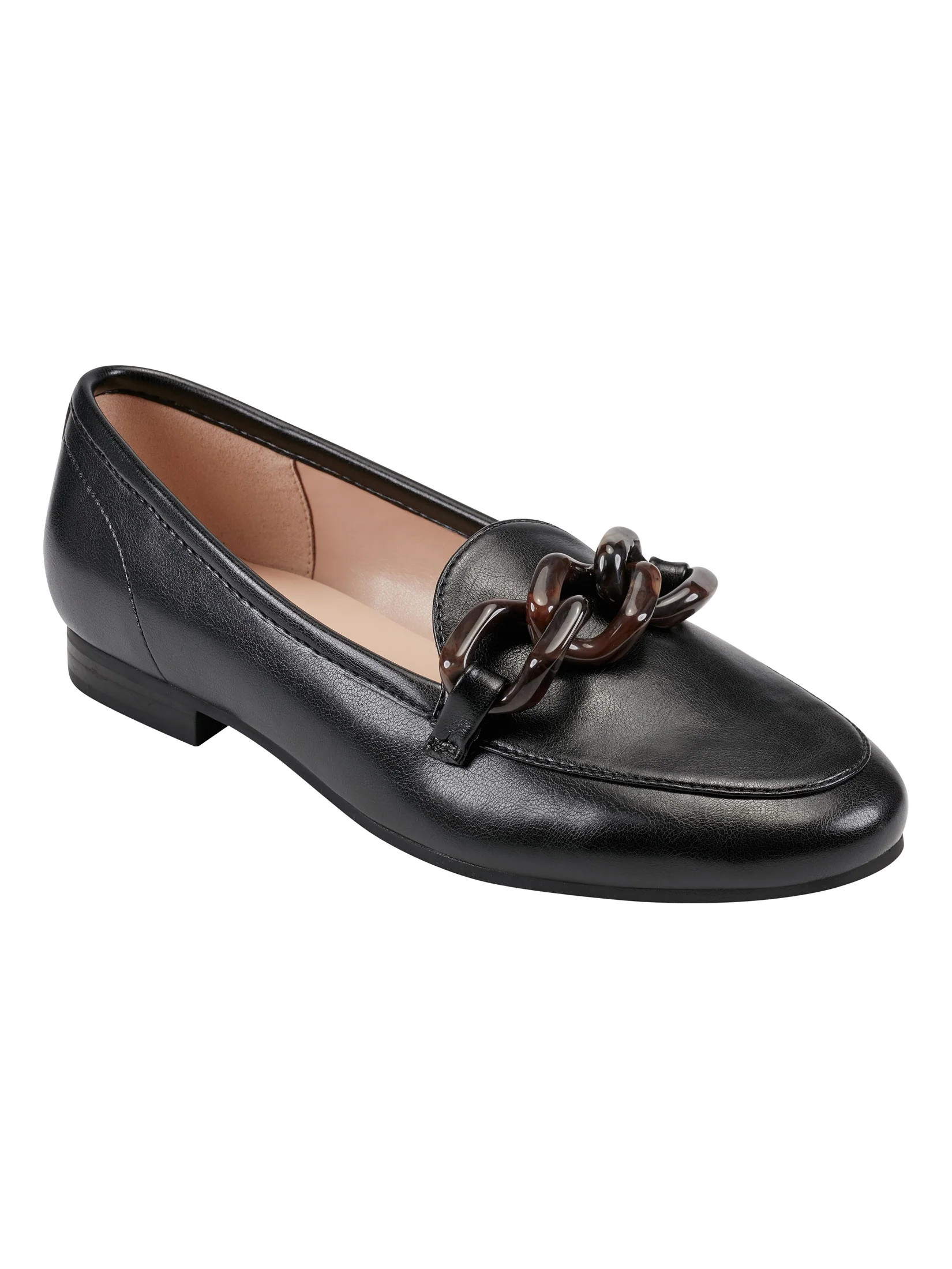 Bandolino Women's Jayla Tortoise Shell Chain Loafer - Walmart.com | Walmart (US)