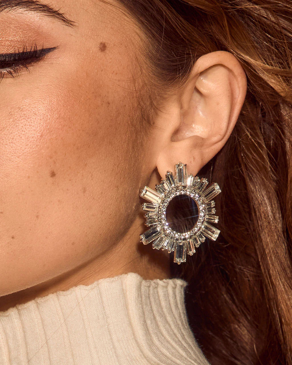 Narena Embellished Garland Earrings | VICI