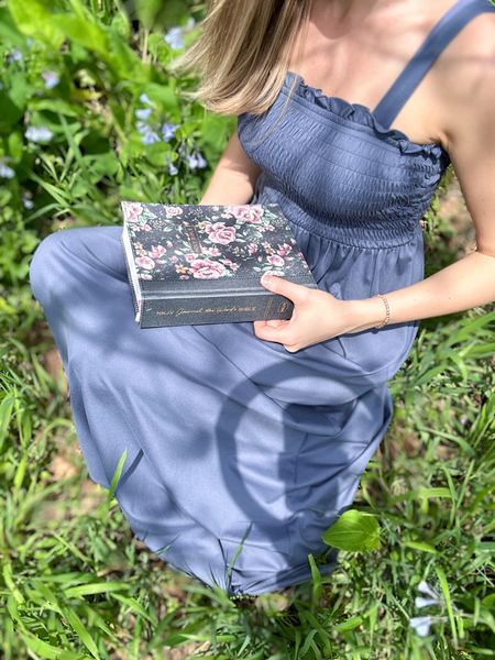 Spring & Summer outfit: blue maxi dress, Sperry sandals, bracelet. 

Found the perfect study Bible for this beautiful day 🪻

#LTKfindsunder100 #LTKSeasonal #LTKfindsunder50