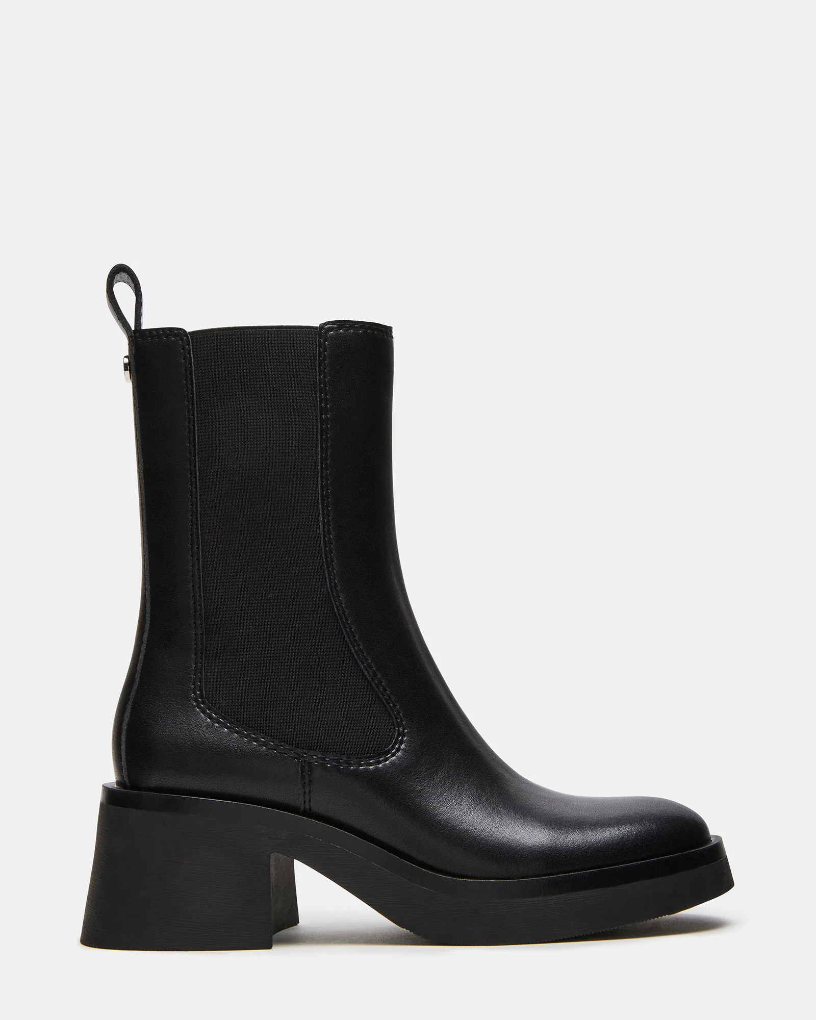 MURRAY BLACK LEATHER | Steve Madden (US)