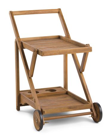 Outdoor Folding Serving Cart | Marshalls