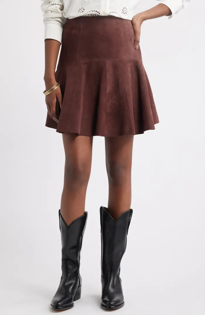 Suede Miniskirt | Nordstrom