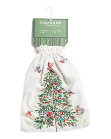14x18 Robin Christmas Santa Sack | TJ Maxx