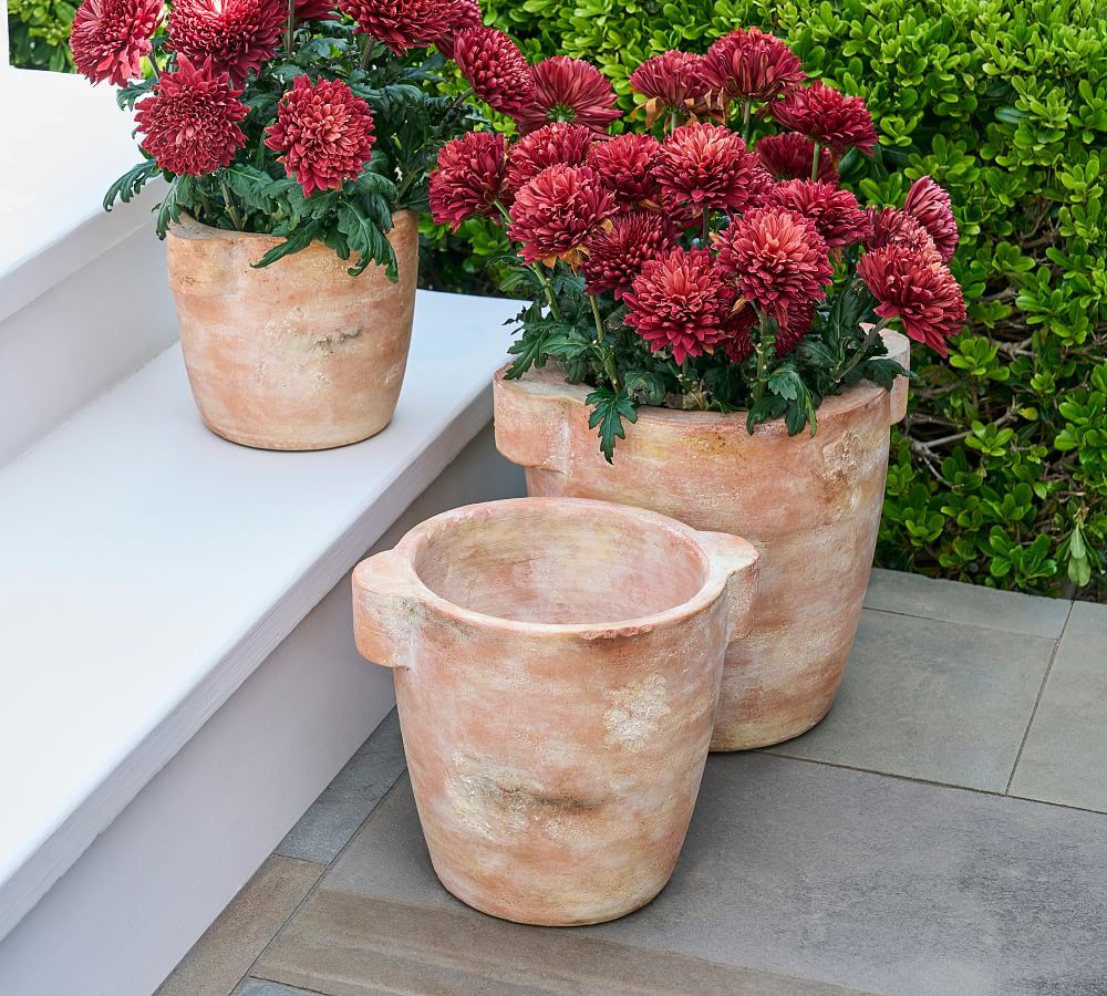 Cosa Terracotta Outdoor Planters | Pottery Barn (US)