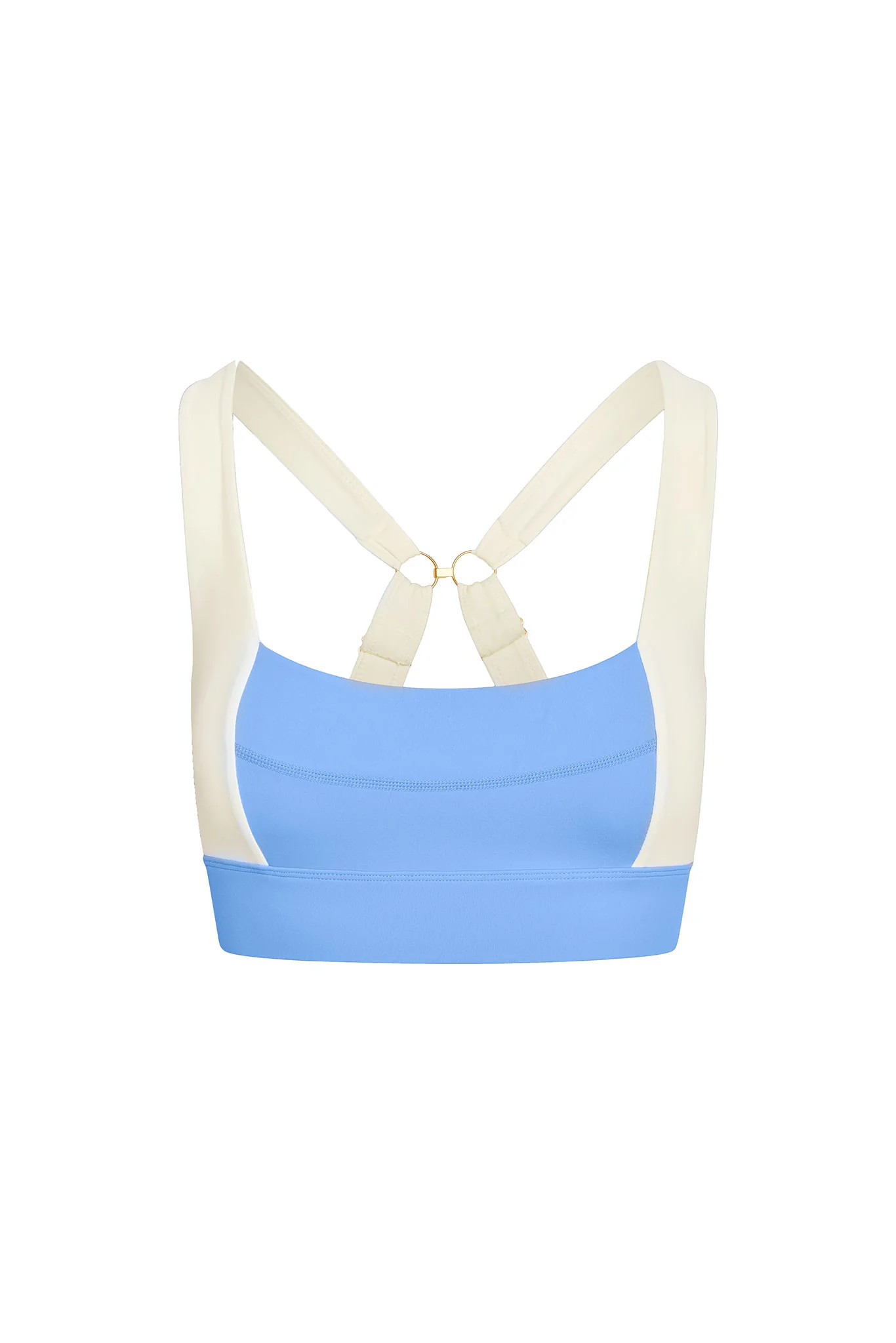 Arches “The Tash Bra” - Azure/Ivory | Monday Swimwear