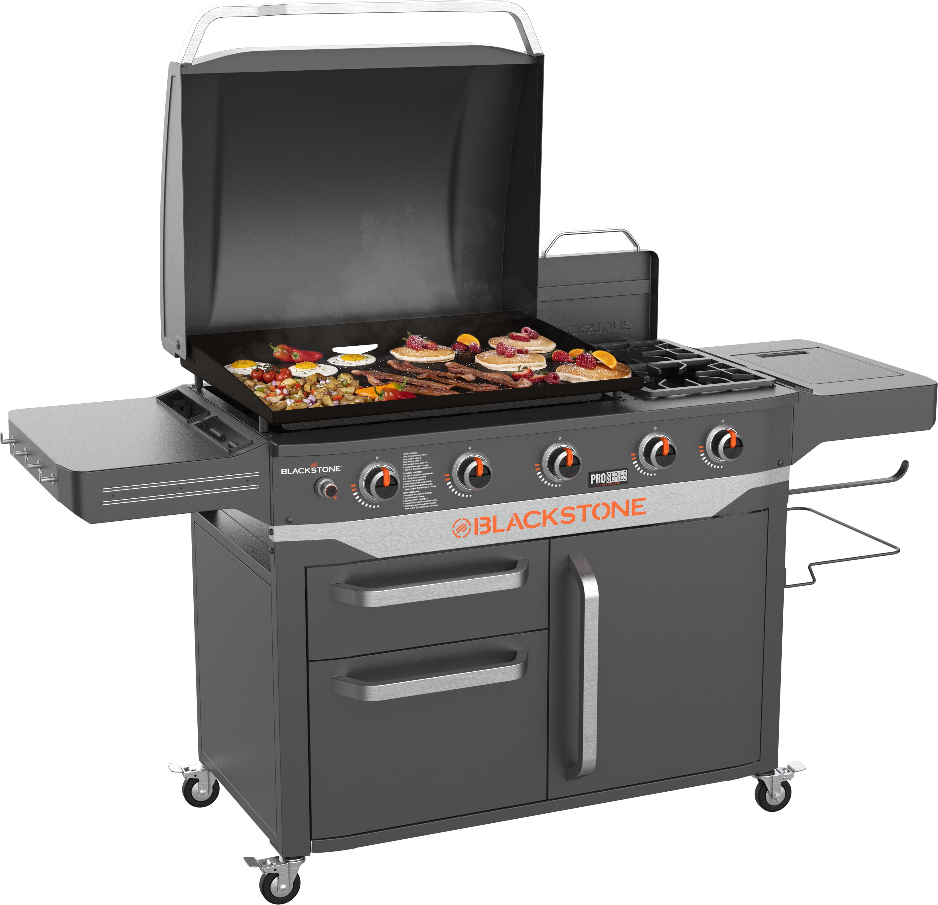 Blackstone ProSeries 5 Burner 28" Propane Griddle with Range Top | Walmart (US)
