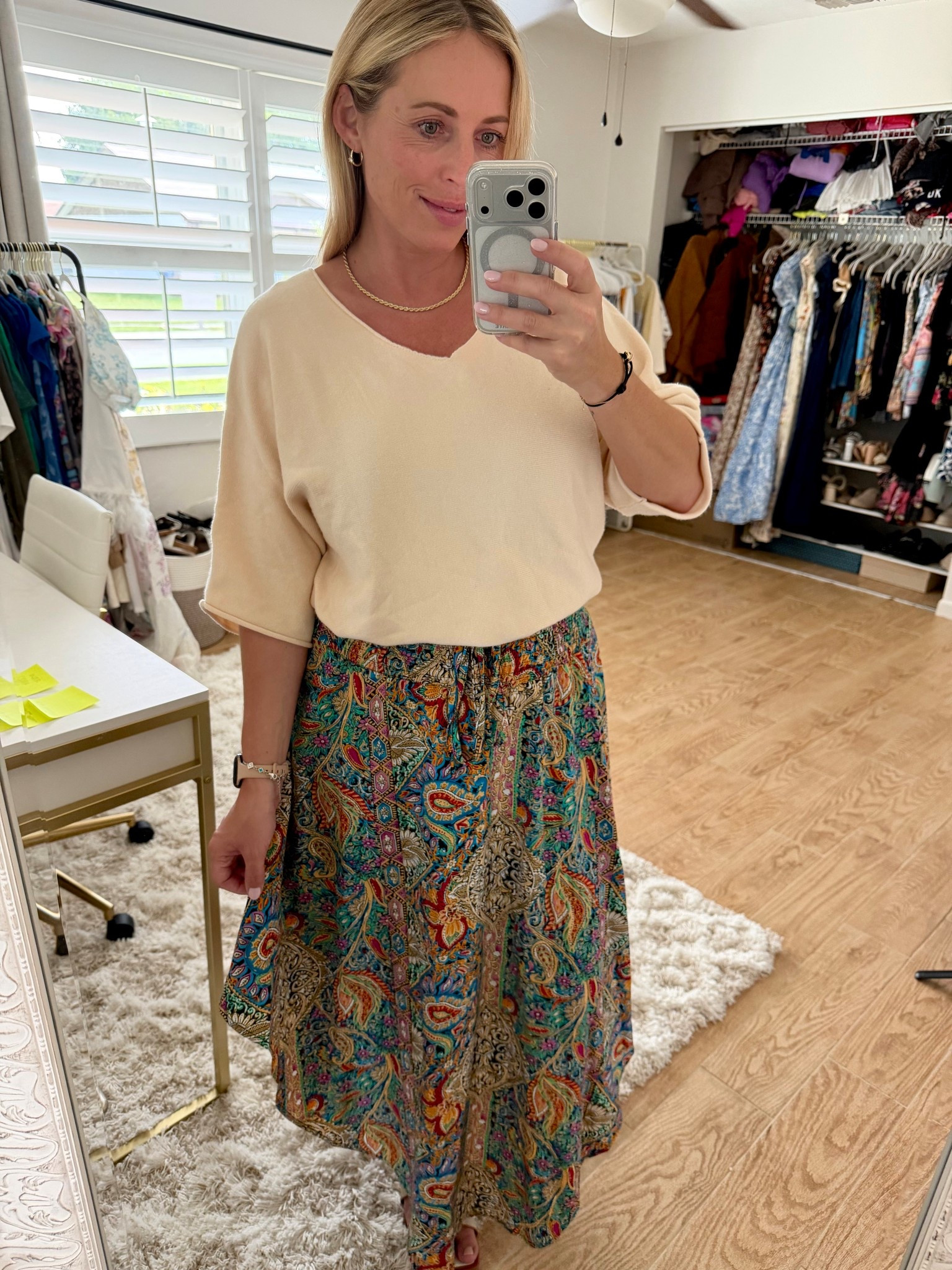 Spring outfit. Spring sweater. midi skirt  



#LTKMidsize #LTKSeasonal #LTKootd