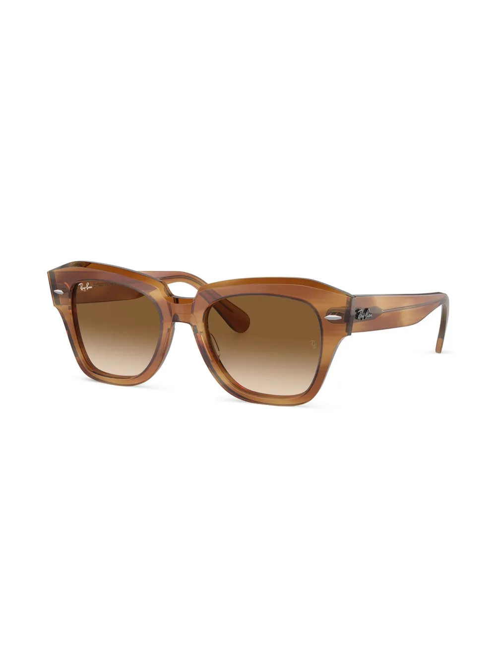 State Street square-frame sunglasses | Farfetch Global