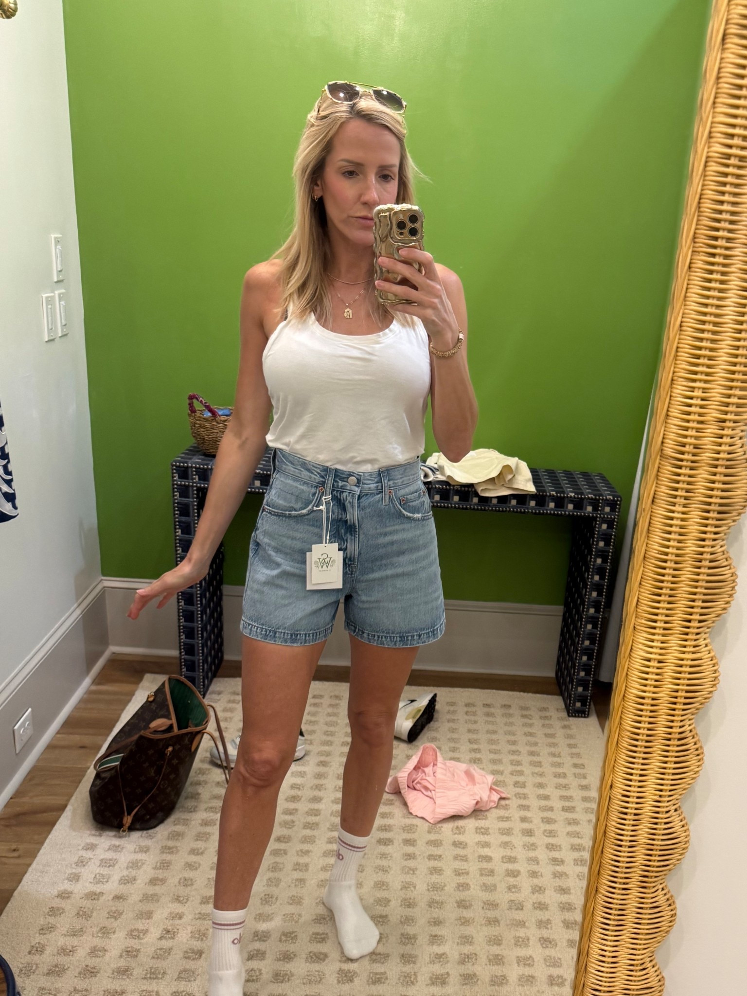 Found the perfect denim shirt in all the washes 
