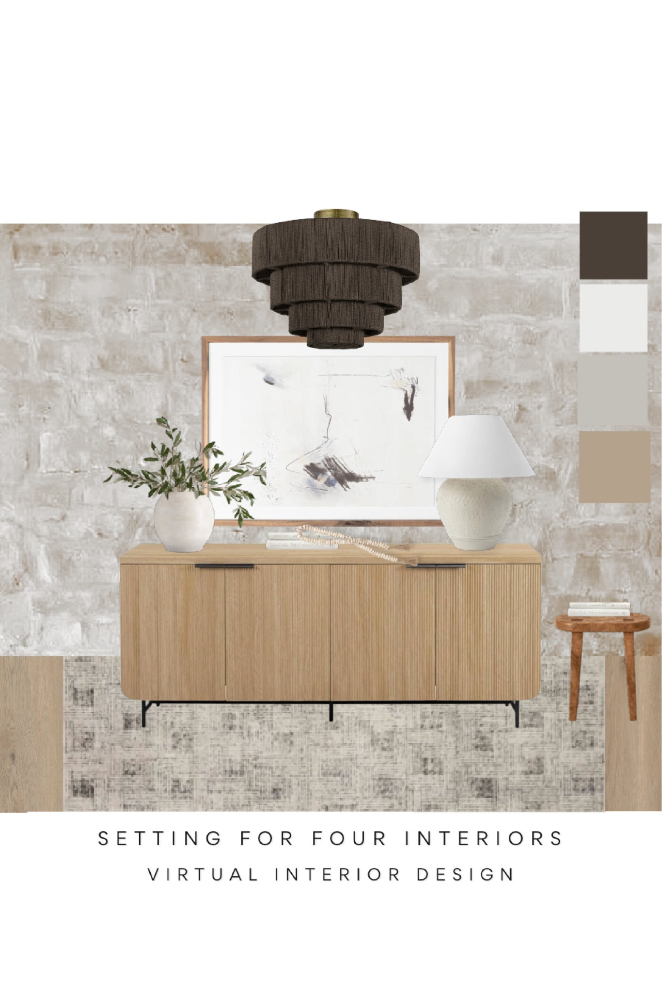 Neutral and natural entryway furniture and decor ideas.

Transitional, organic modern, farmhouse, entry, sideboard, console, table, walll art, wood stool, Loloi area rug, vase, greenery, table lamp, flush mount light, rattan, woven, earthy, brown, beige, white , black, Amazon home, Amazon finds, founditonamazon, Target, McGee, sale, budget, affordable, abstract art

#LTKsalealert #LTKhome #LTKfindsunder50