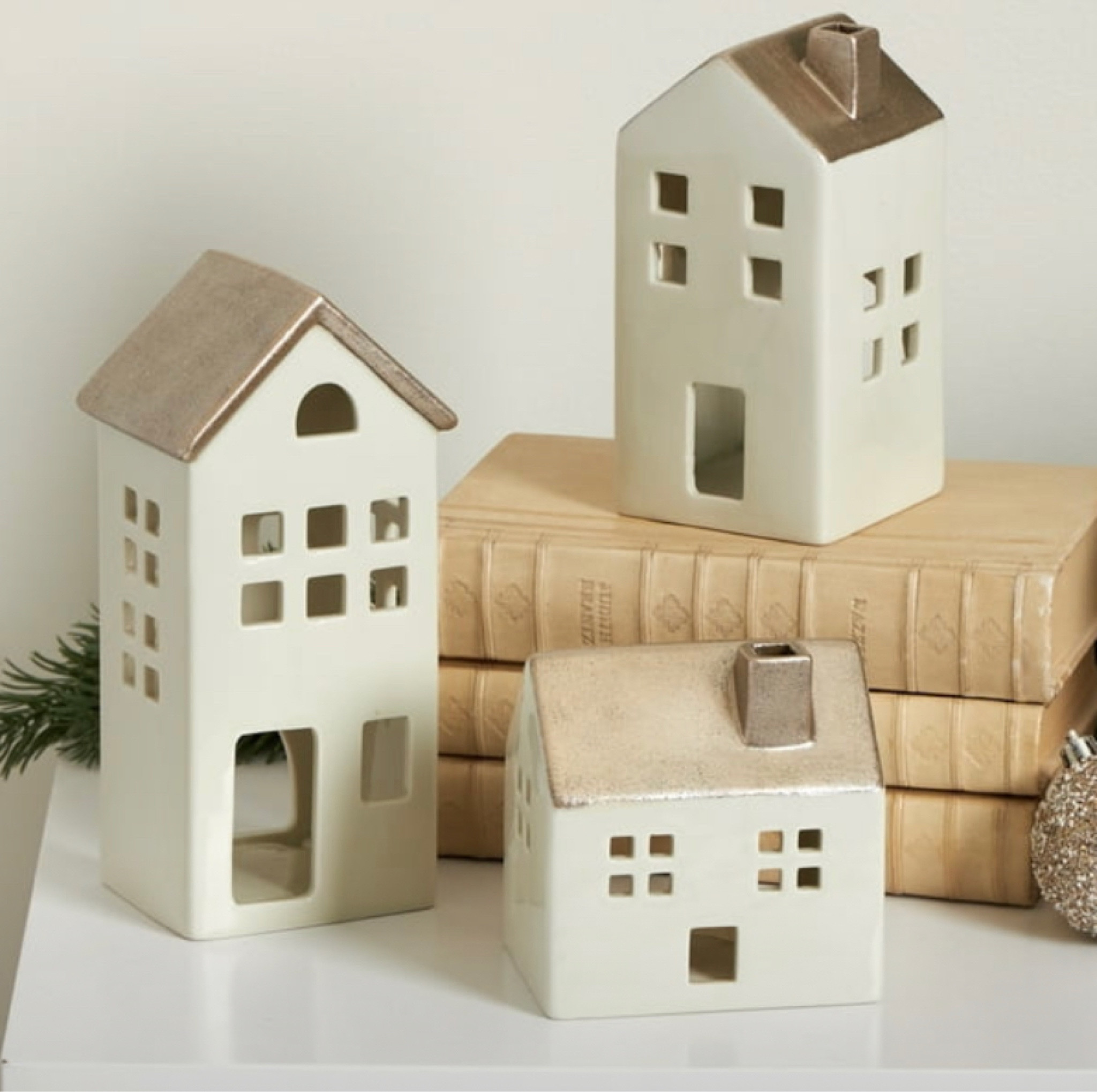 Cute little holiday village! 

#LTKhome #LTKfindsunder50 #LTKSeasonal