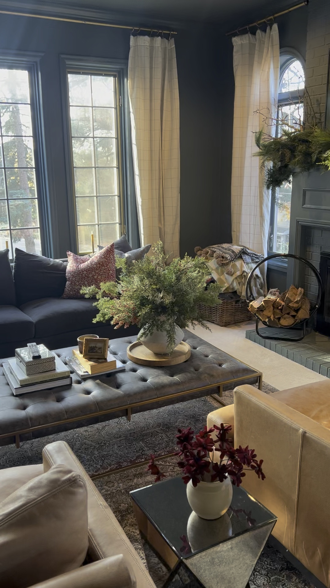 My favorite fluffy garlands! 

#LTKHoliday