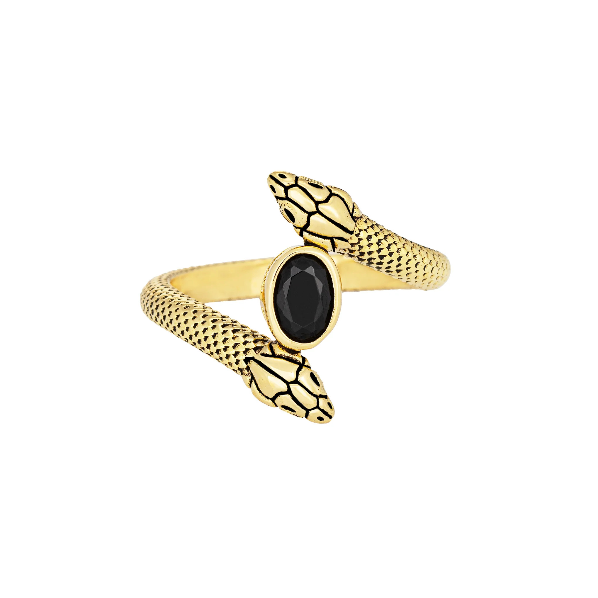 Little Rooms Twin Snake Ring | Little Rooms