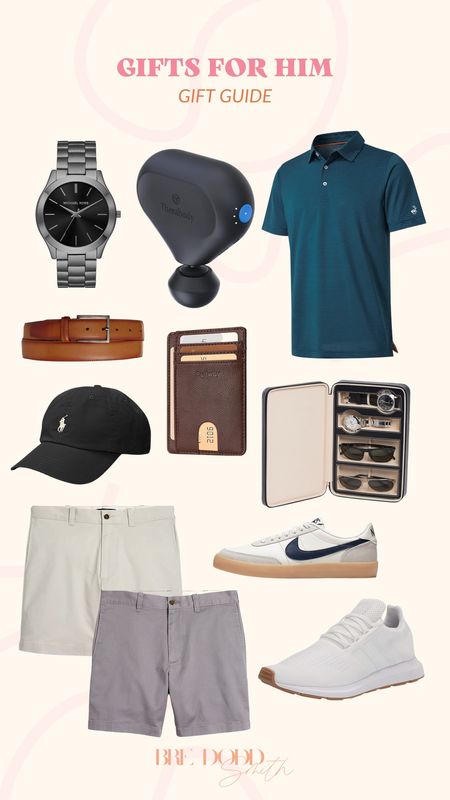 Gifts for him!

Gift guides, gifts for him, mens gift ideas, mens clothes, mens chino shorts, Nikes men shoes, Michael kors watch, theragun, watch and sunglasses holder

#LTKfitness #LTKGiftGuide #LTKSeasonal