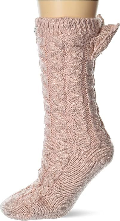 UGG Women's Laila Bow Fleece Lined Sock | Amazon (US)