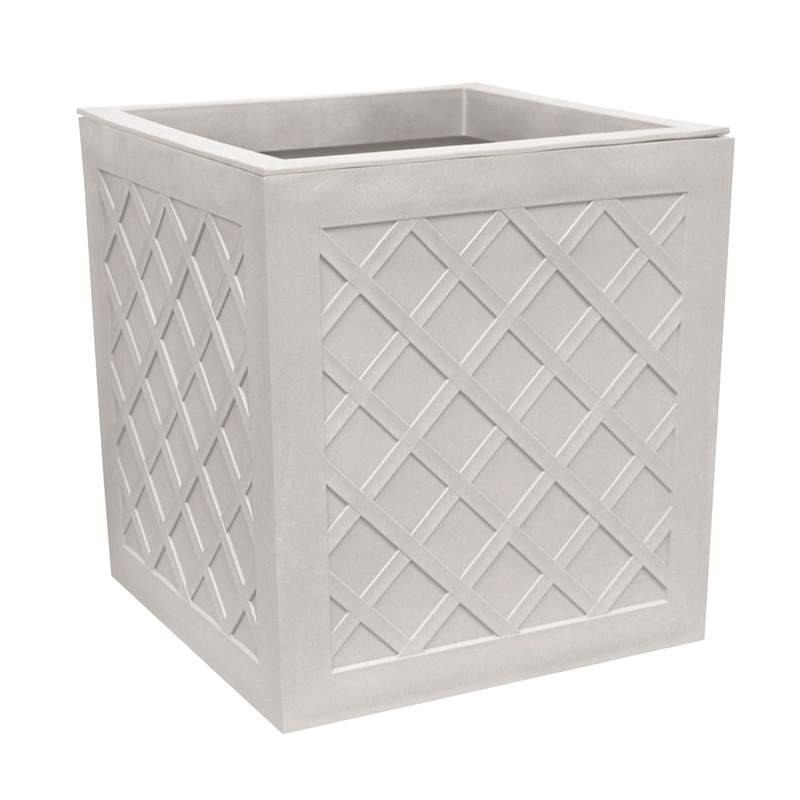 Citadel Eggshell Outdoor Planter, Large | At Home