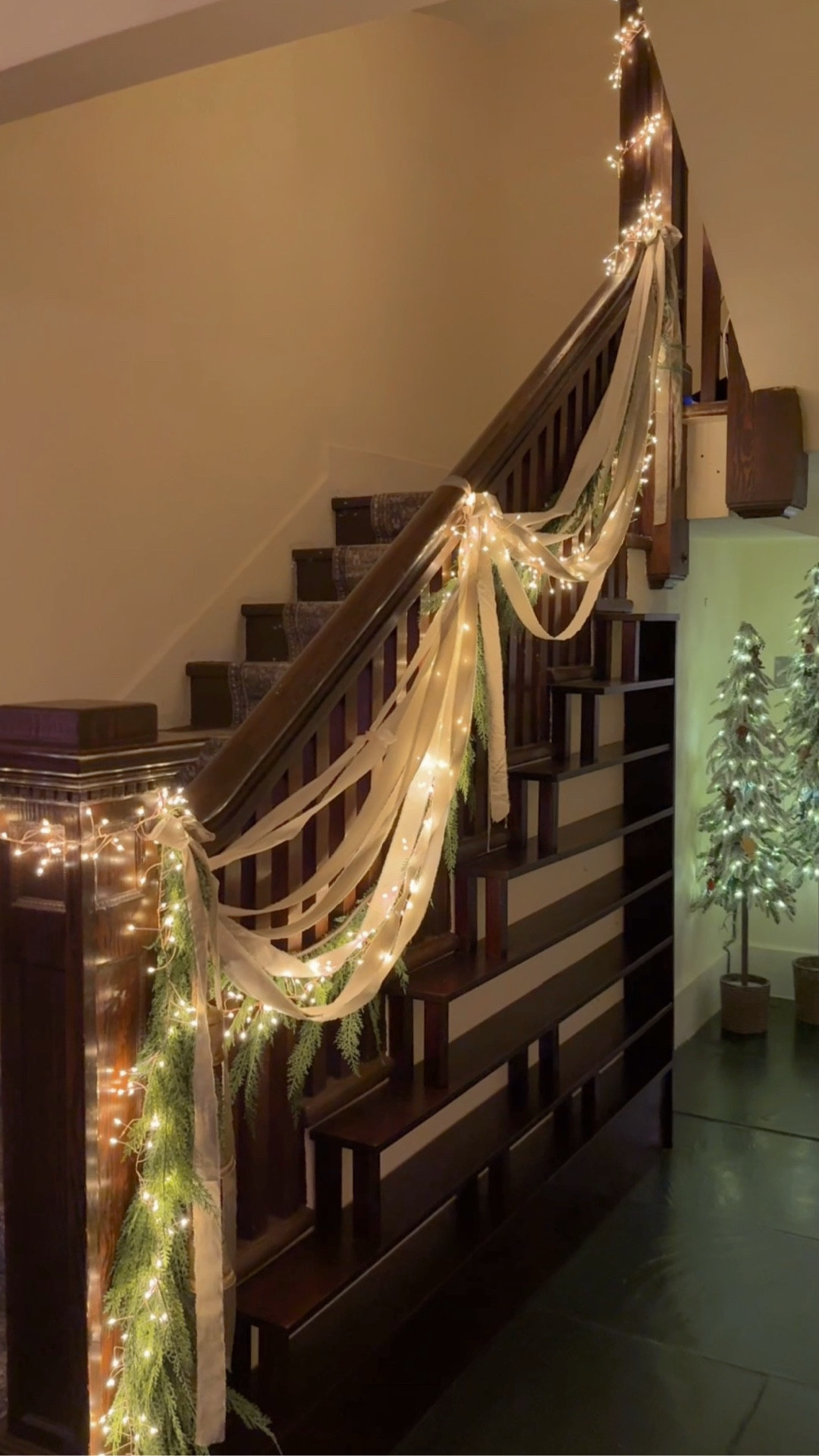 The only thing missing is snow 🥺

We’ve had an unseasonably snow-less winter here in Utah. And since this is our first holiday season in the new house I’m desperate to see it decorated for the holidays with snow falling all around. Sooo I may be a little crazy…but I’m holding out on taking the decor down until that happens (or until I get overstimulated by it all)!

✨ FYI: All the colorful lights wrapped around the windows are from a local Utah company called @trutonebulbs !! So if you like supporting local small businesses they’re a great one to check out ✨

#winternights #cozyhomes #historichouse #oldhomelove