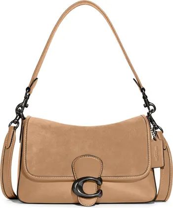 Leather & Suede Shoulder Bag | Nordstrom
