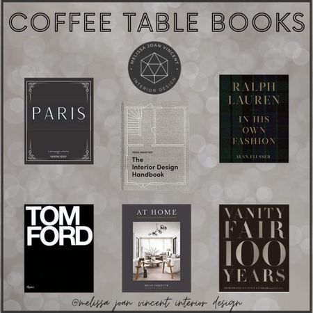 | COFFEE TABLE BOOKS | A collection of coffee table books. 

Accessories | Coffee Table | Books | Decor | Tom Ford | Vanity Fair


#LTKFind #LTKhome #LTKstyletip