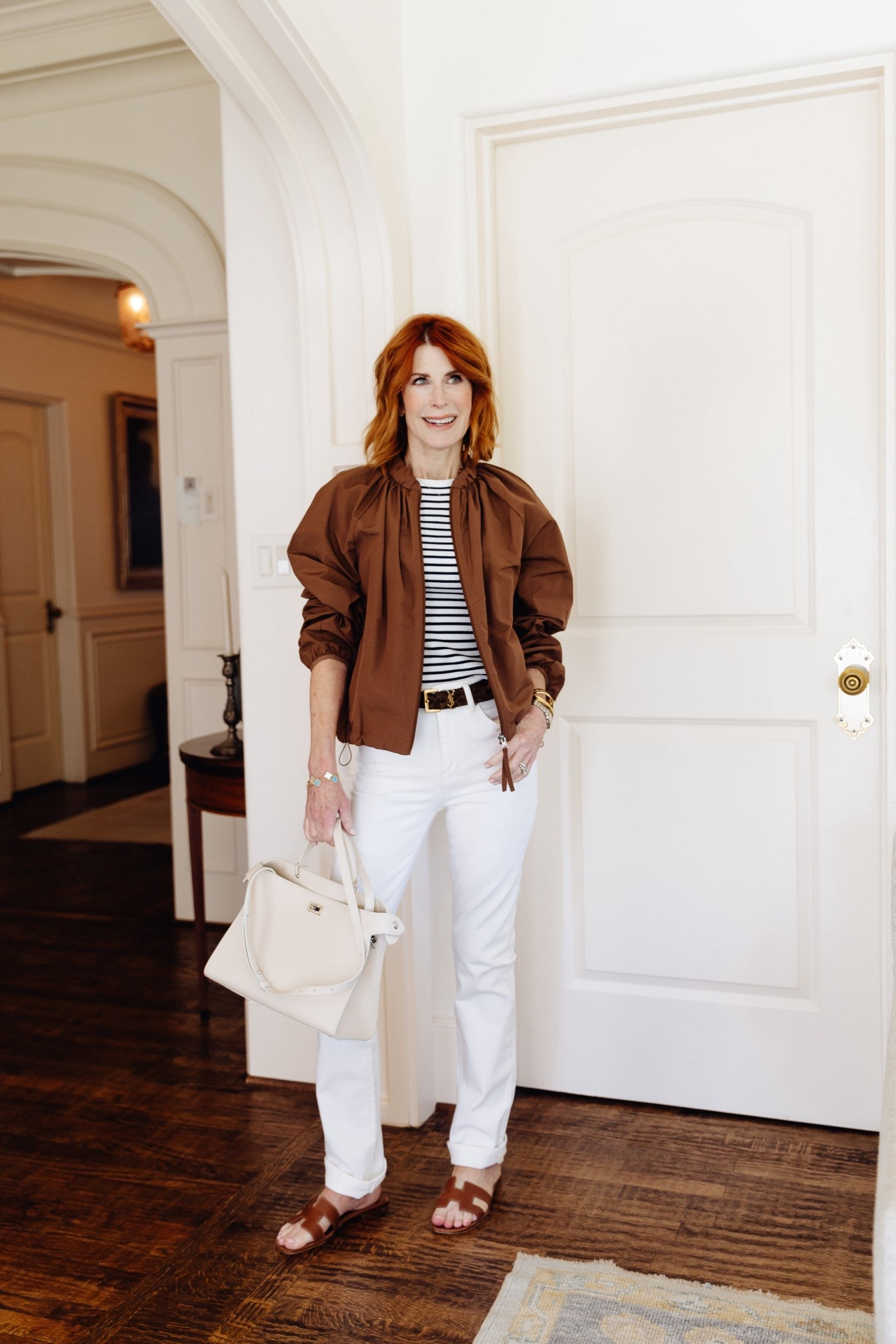 I am in love with this lightweight bubble-hem spring jacket! It’s perfection! Wearing an xs

#LTKOver40 #LTKgrwm